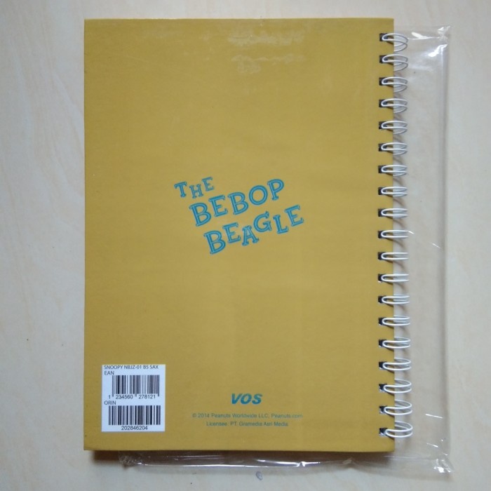 

Hot Sale Buku Tulis Notebook Spiral B5 The Bebop Beagle Hardcover Limited