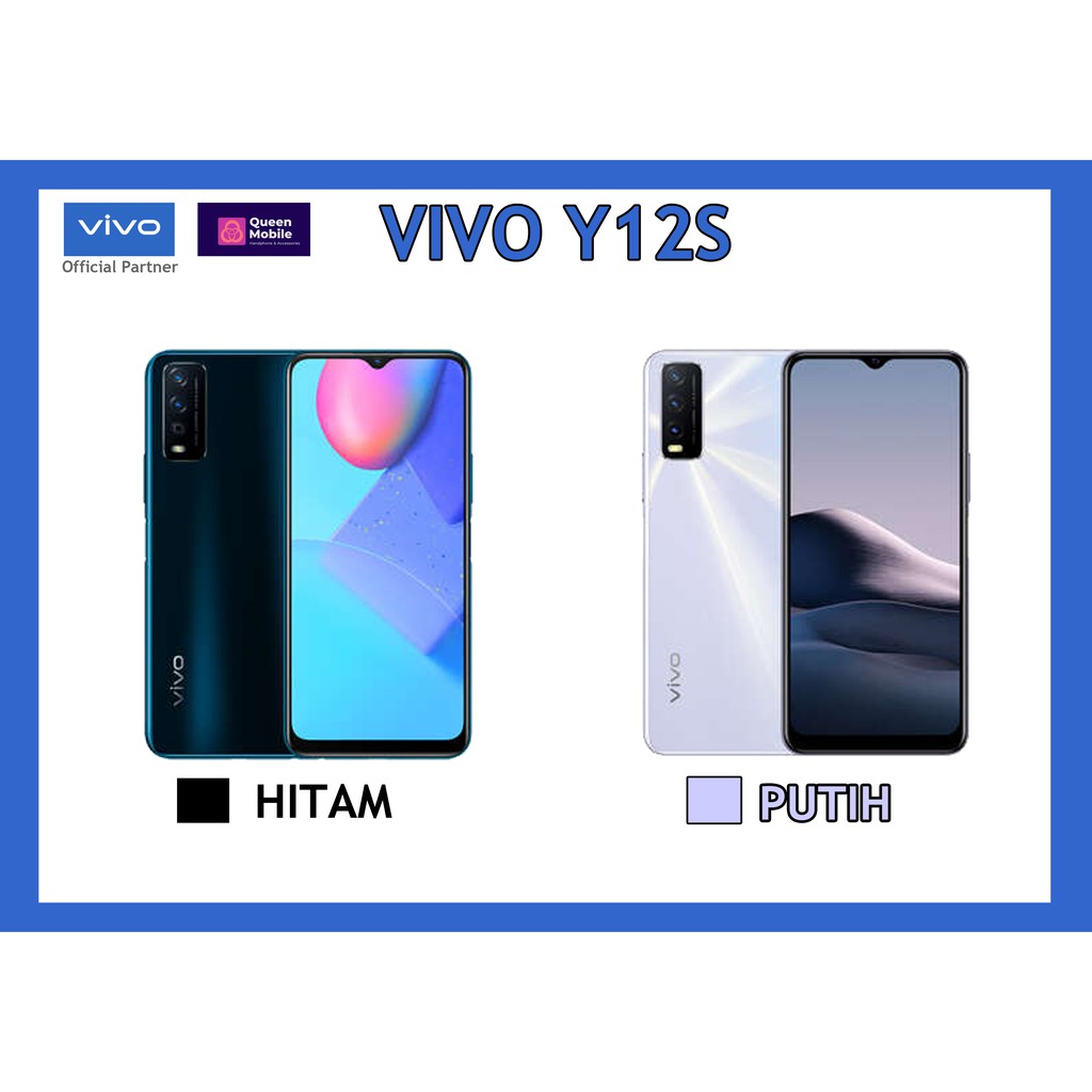 Hp Vivo Y12s Ram 3gb Rom 32gb Shopee Indonesia