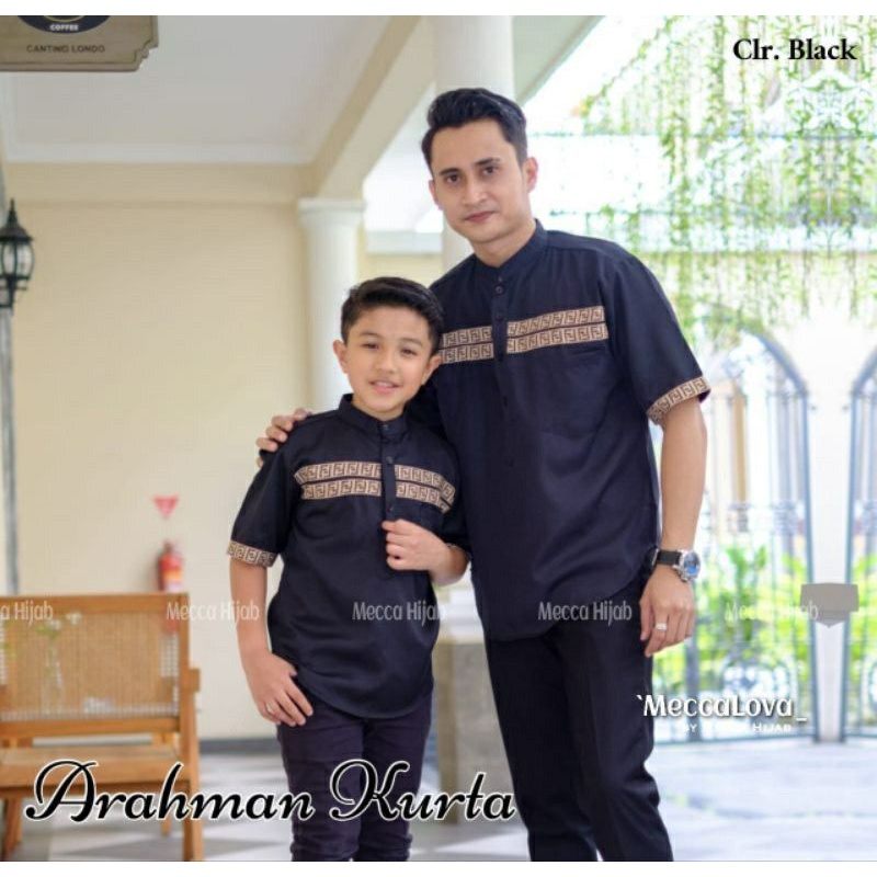 Arahman kurta couple ayah dan anak cowok kurta anak
