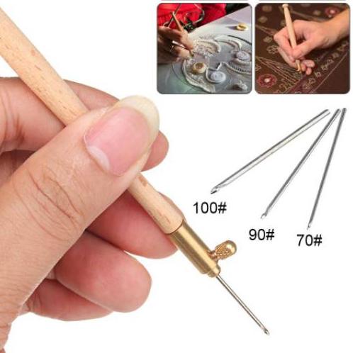 ♗ Tambour payet india jarum payet mote alat payet tambour embroidery ♪