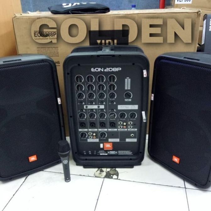 SPEAKER PORTABLE JBL EON 208 P BLUETOOTH ORIGINAL JBL EON 208P FBGDF64654