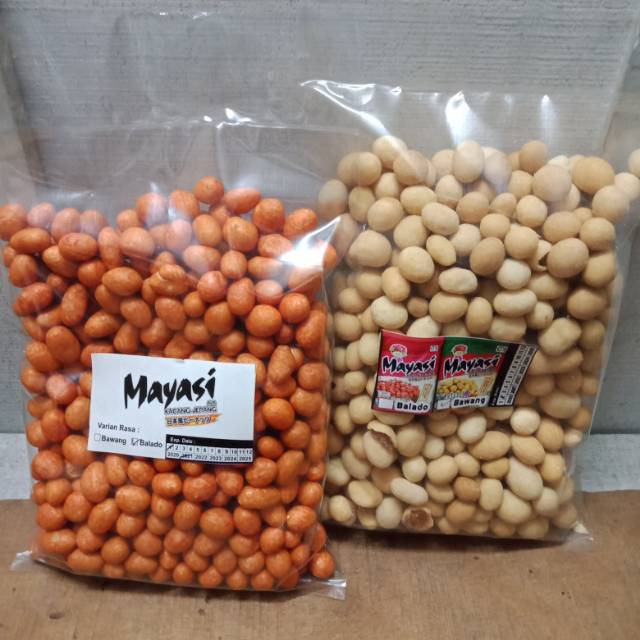 

MAYASI KACANG JEPANG bawang 250GR/murah/snack original kiloan