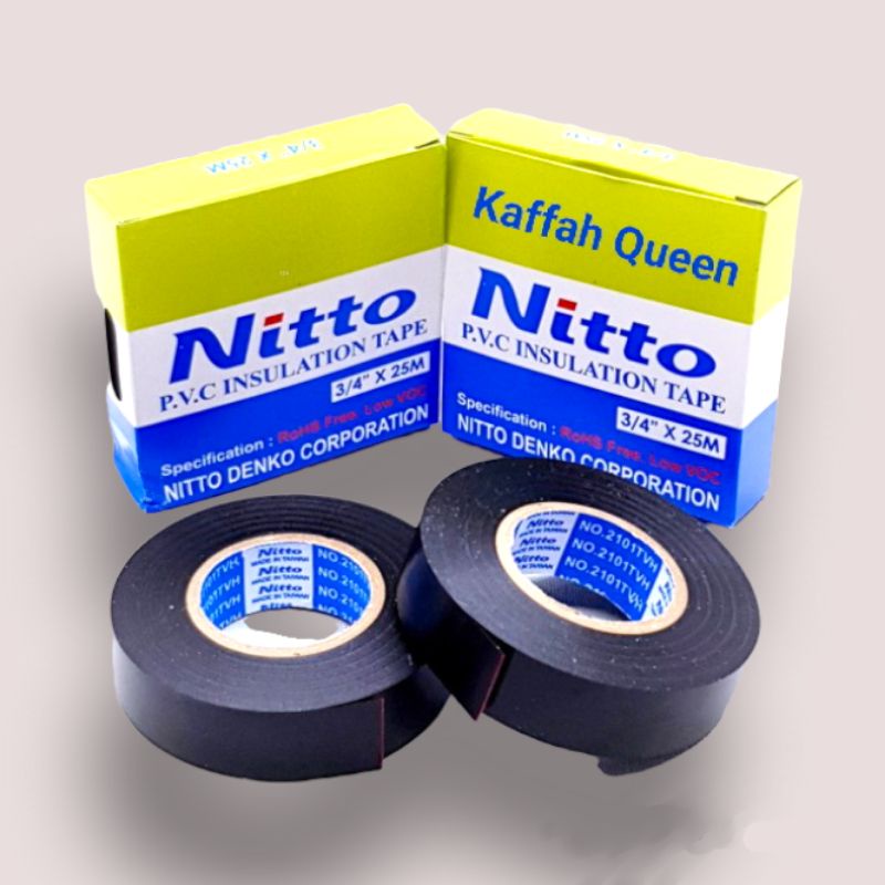 Isolasi Kabel Listrik Nitto 3/4&quot; X 30M