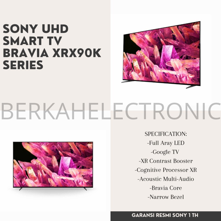SONY TV 55 INCH UHD SMART TV BRAVIA XR-55X90K