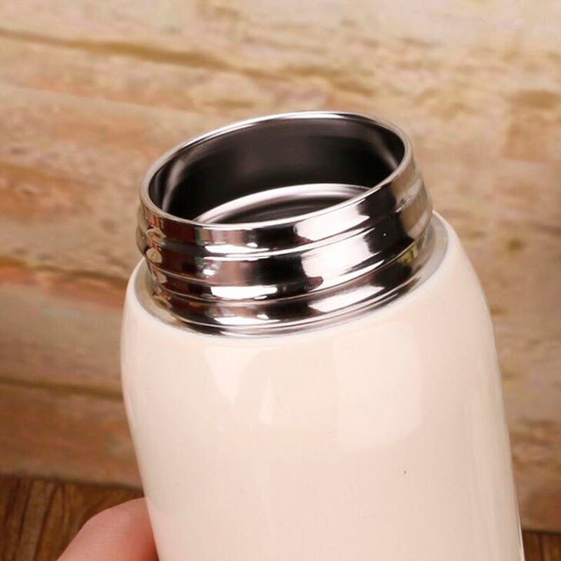 350ml Thermos Mug Coffee Cup With Lid Thermocup Seal Stainless Steel Vacuum Flasks Thermoses Shopee Indonesia