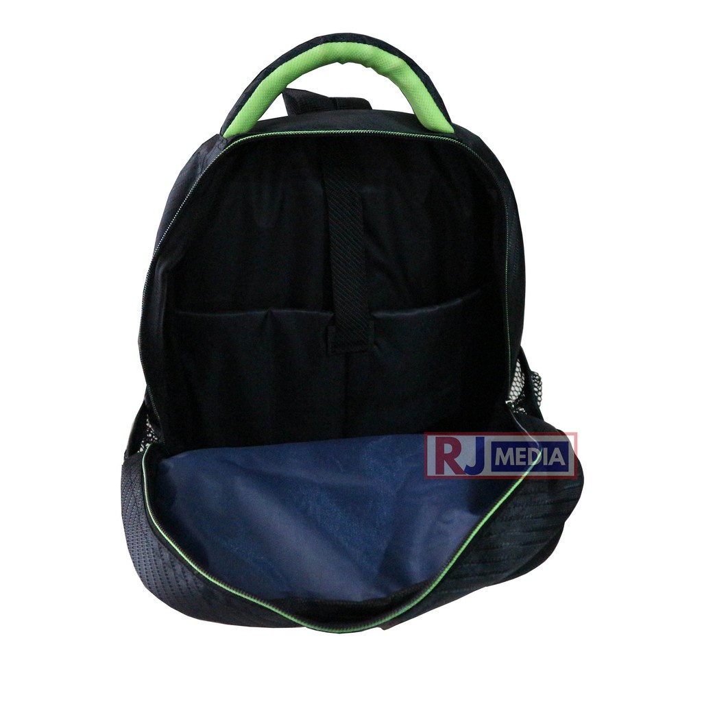 [COD] Tas Ransel Laptop Polo Alfito Original Hitam Backpack Sekolah SD SMP SMA Ukuran Compact Tas Sekolah Murah Laptop In Bonus Raincover