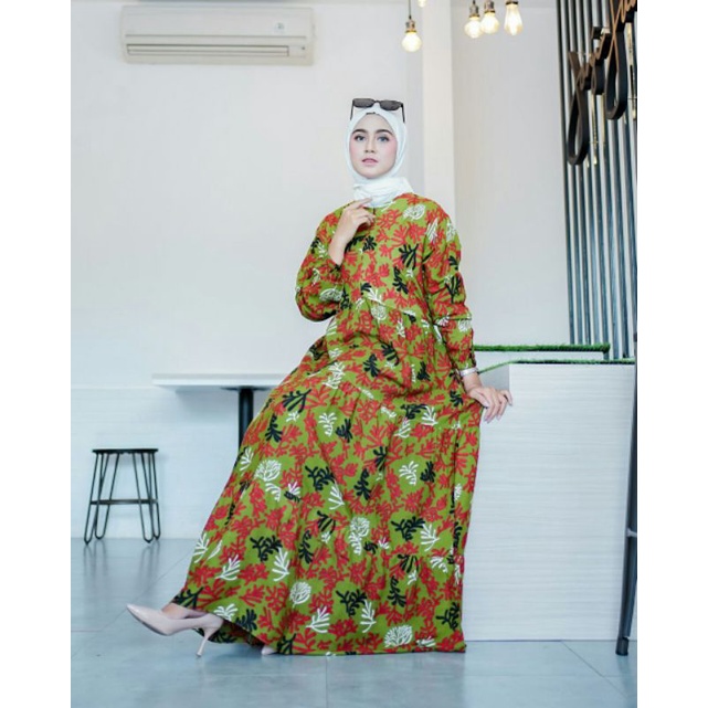 GAMIS RAYON PREMIUM|GAMIS RAYON CANDI MEKAR|GAMIS TWILL|GAMIS