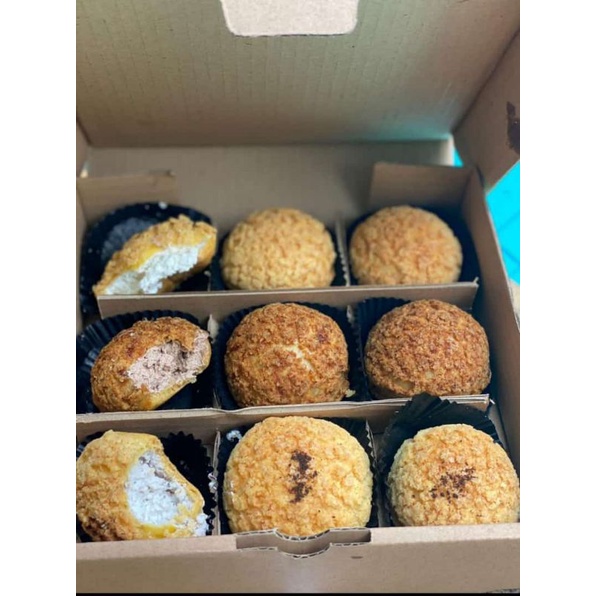 

Choux Crunchy 3 Varian isi 9