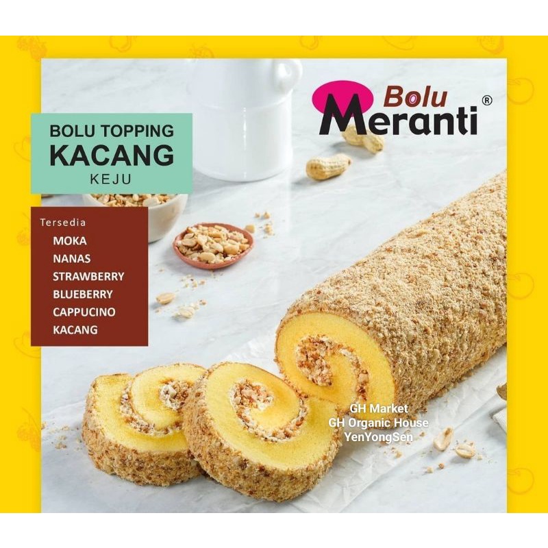 

Bolu Meranti Topping Kacang / Kue Oleh Oleh Terlaris Medan Hampers Set