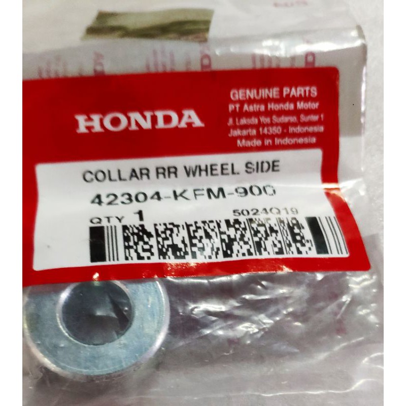 Collar RR Wheel Bos Gir Naf Supra Fit New Ori Honda 42304KFM900