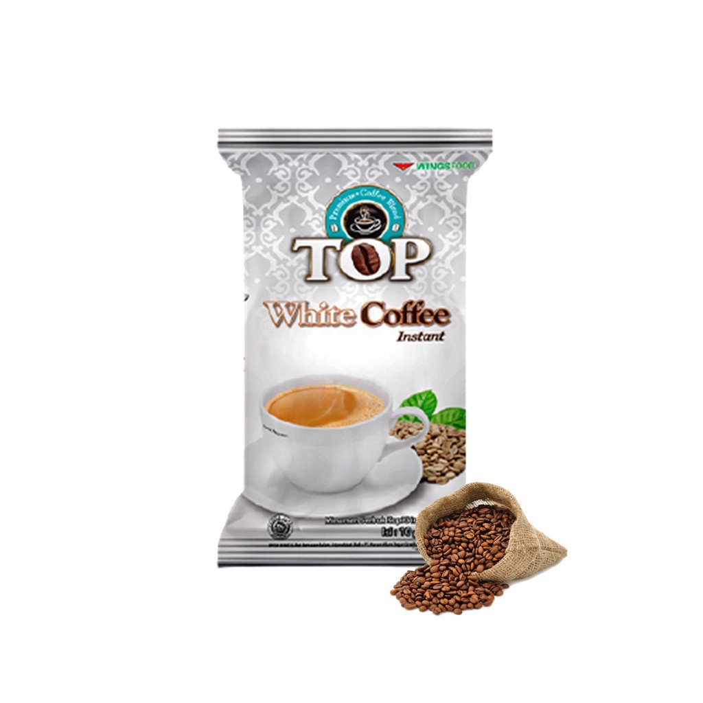 Top Coffee Kopi Instan White Pack 21 gr isi 10 pcs - Gambar 2