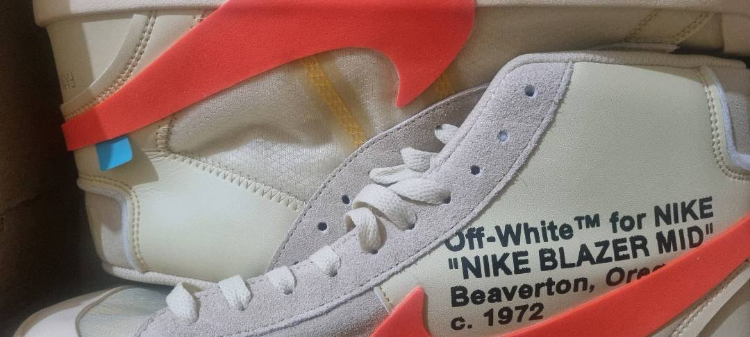 the ten off white blazer