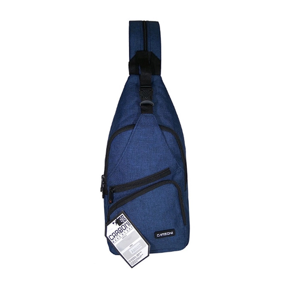 SHOPEE 6.6 SUPER SALE!! Carboni Weistbag Ransel Tali Satu AA0023 Original - Blue