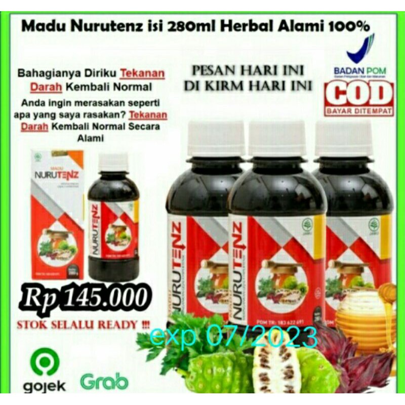 

Nurutenz herbal darah tinggi tensi darah peluruh plak darah hipertensi