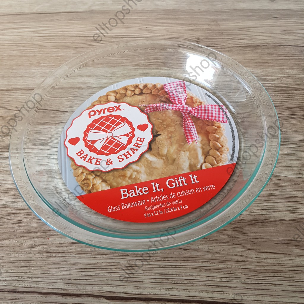 LOYANG KACA / LOYANG PIE 23 CM PYREX
