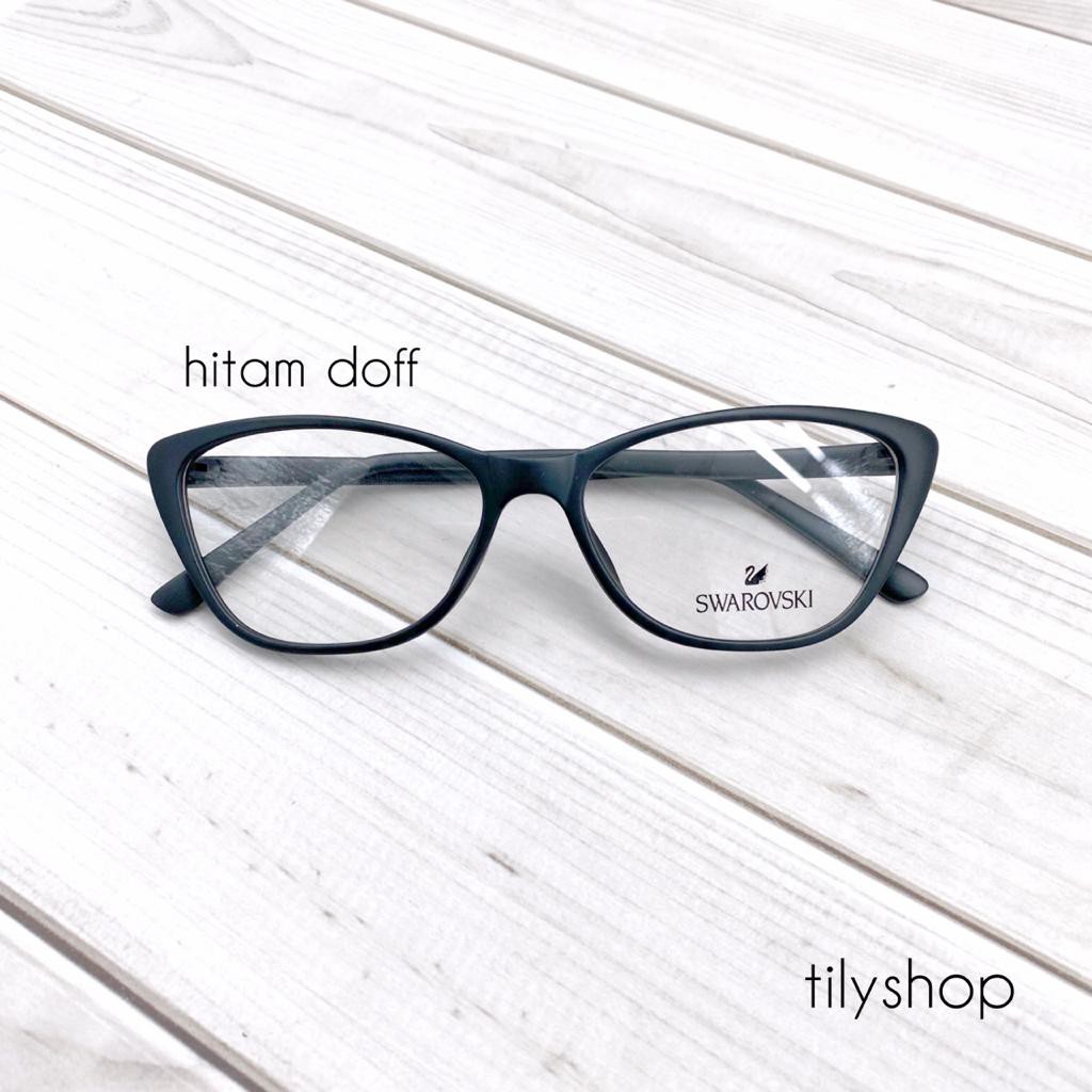 Frame Kacamata Minus Anti Radiasi Chloe Cat Eye Wanita Termurah