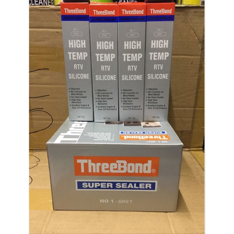 

Promo THREEBOND GREY 75Gr Super Sealer No.1 Grey 75GR - Lem Gasket / Packing / Paking JunDW