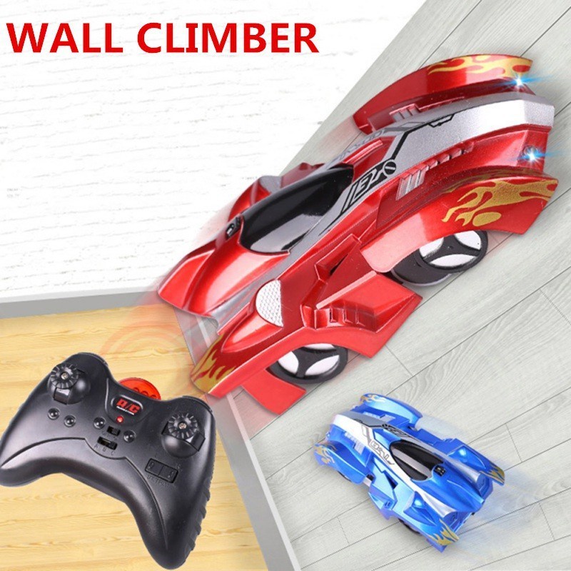 MAINAN MOBIL REMOTE KONTROL JALAN DINDING - RC WALL CLIMBER CAR