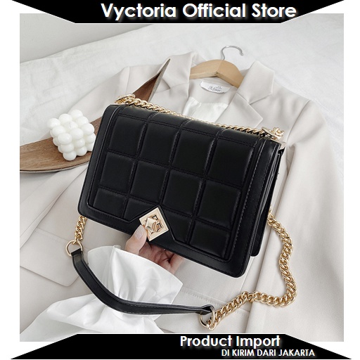 (COD) Vyctoria VOS5600 Tas Selempang Wanita Import Promo BQ2930 EL5600 2930 5600