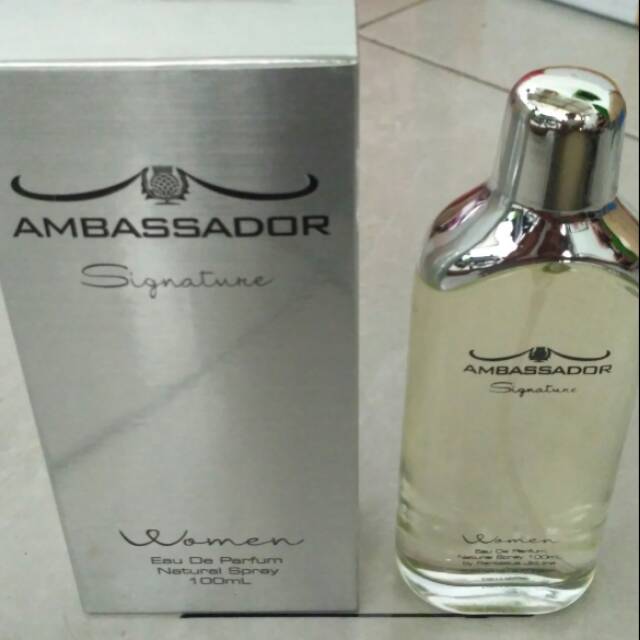 Ambassador signature(woman)
