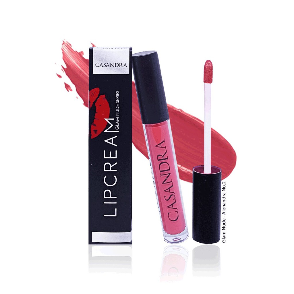CASANDRA Lipcream Glam Nude Series: 02 Alenandra