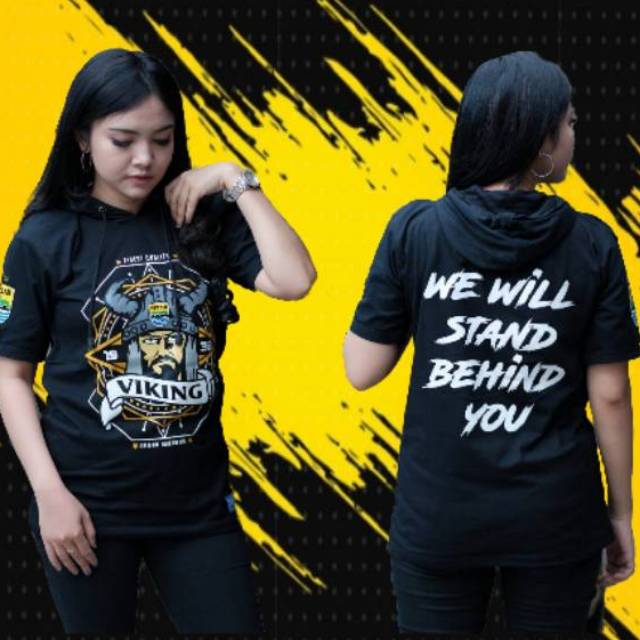 Kaos kupluk persib viking we will staybehind you