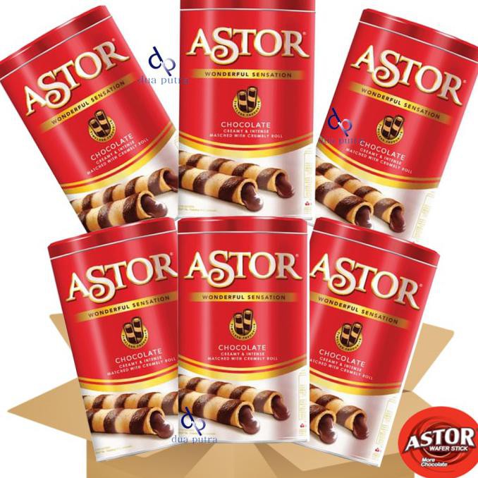 

Promo Awal tahun Astor Coklat Kaleng 330 GR X 6 PSC (1dus) Diskon