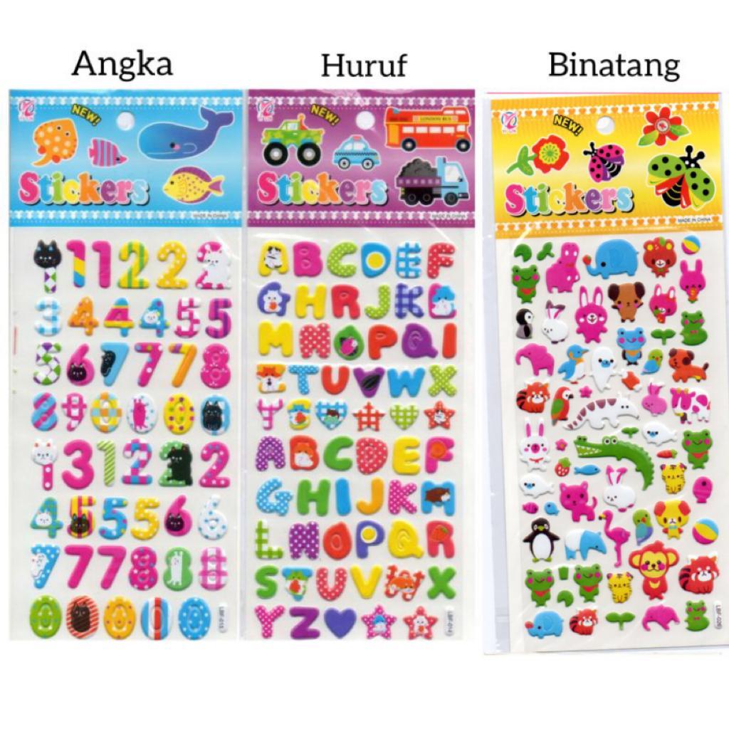 Jual Stiker Timbul, Sticker Timbul, Stiker Lucu Indonesia|Shopee Indonesia
