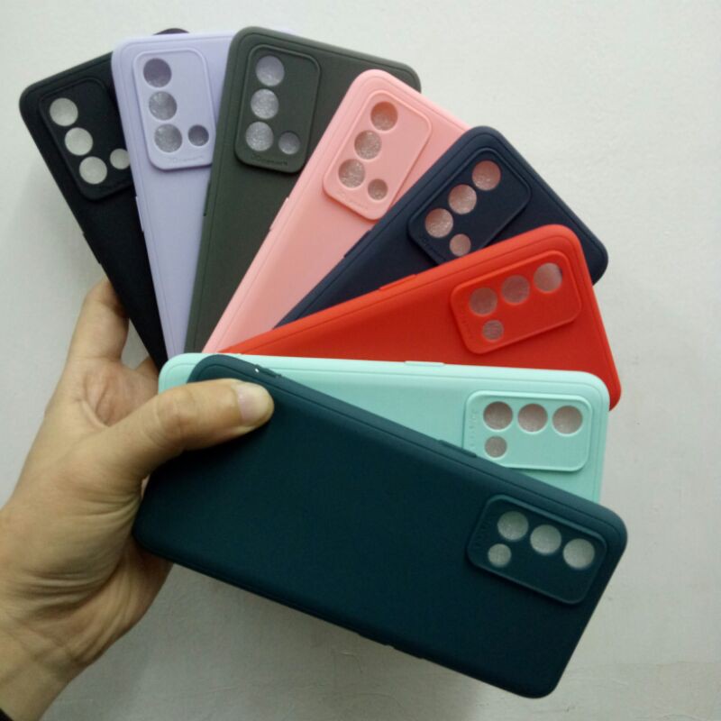 Oppo A74 Case Softcase Silicon Macaron Casing Oppo A74