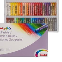 

Terlaku Pentel Krayon / Oil Pastels Regular Stick PHN 50,,,