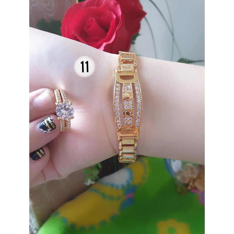 aksesoris lapis emas april kadar 22k