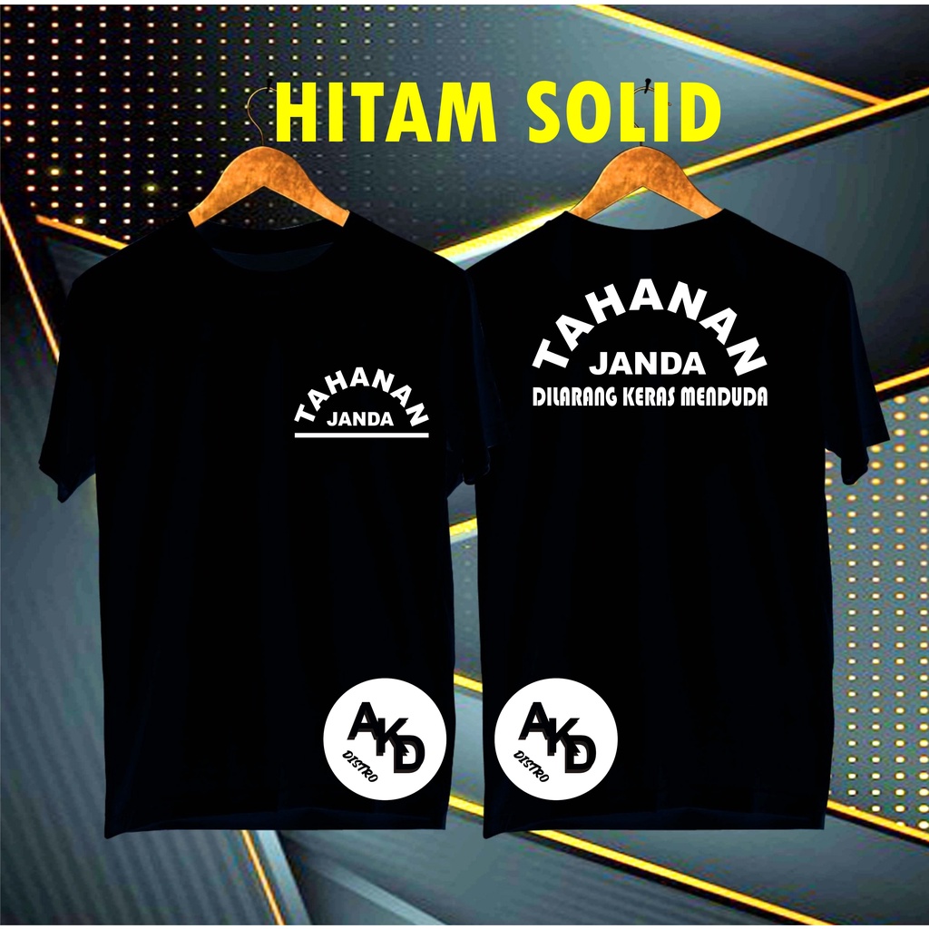 Viral Di TiK Tok Cod /Kaos Tahanan Janda Di Larang Menduda /KAOS EKSPRESI/KAOS HITS/KAOS BANDUNG/KAOS MURAH/KAOS DISTRO