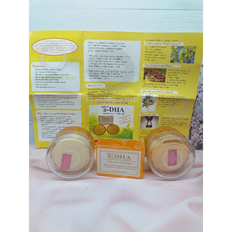 CREAM A DHA GOLD MDS ORIGINAL HOLO &quot;M&quot; 3in1 (Murah)