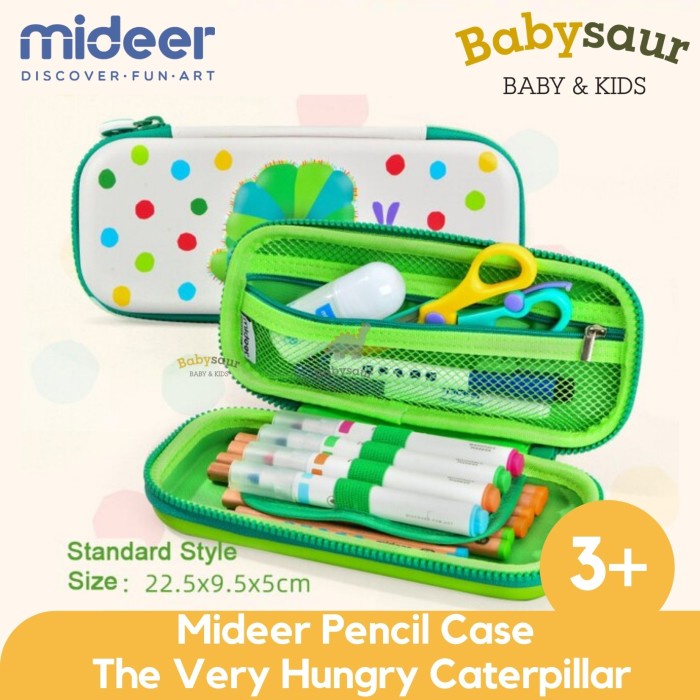 

[GRATIS ONGKIR] Mideer 3D Pencil Case Box Kotak Tempat Pensil Sekolah Anak 3+ Tahun TERJAMIN