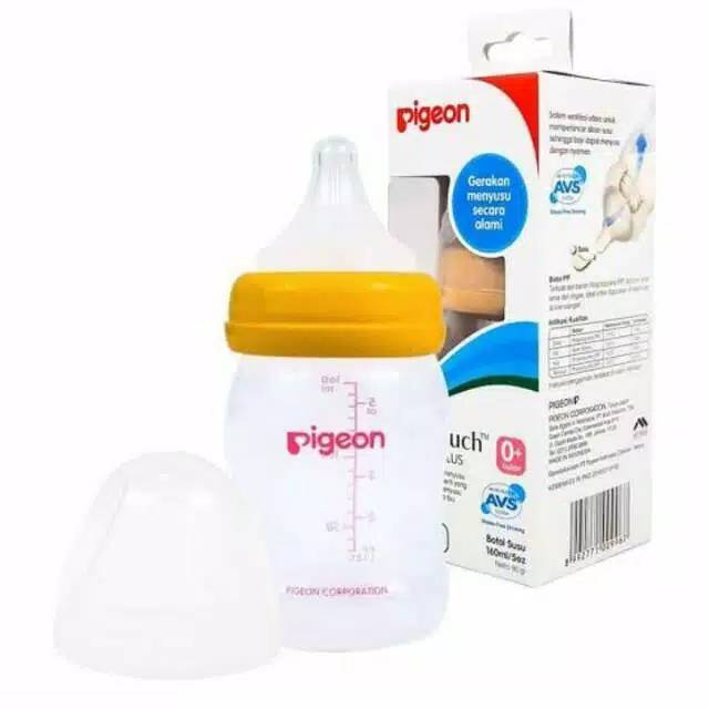 Pigeon Botol Wide Neck Box 160 ml Peristaltic Plus Nipple