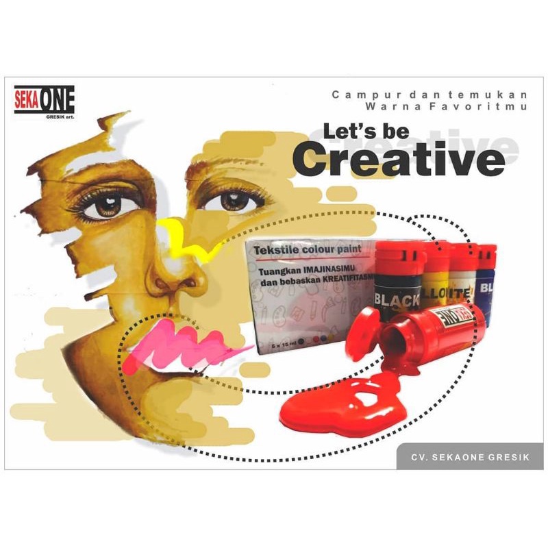 

cat tekstil / cat kaos / cat kain