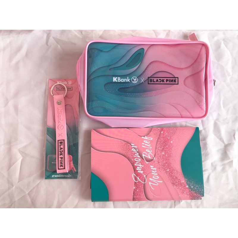 BOOKEDPouch Kbank blackpink set