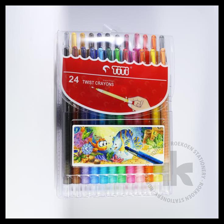 

Titi 24 Twist Crayon / Krayon Putar Ti-Cp-24T