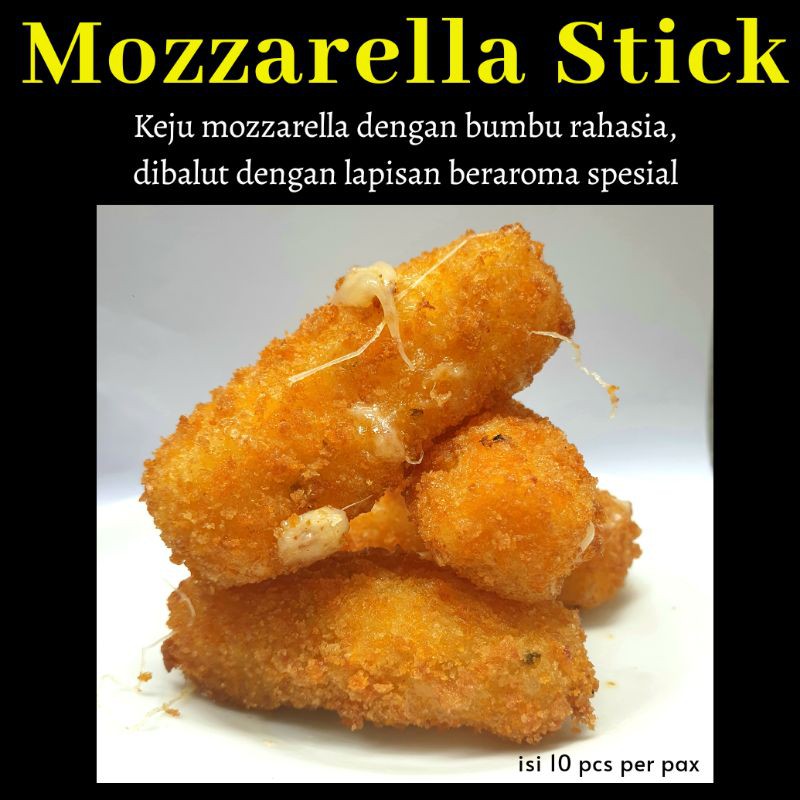 

Mozzarella Stick / Keju Mozarela Leleh / Stik Keju Goreng Enak