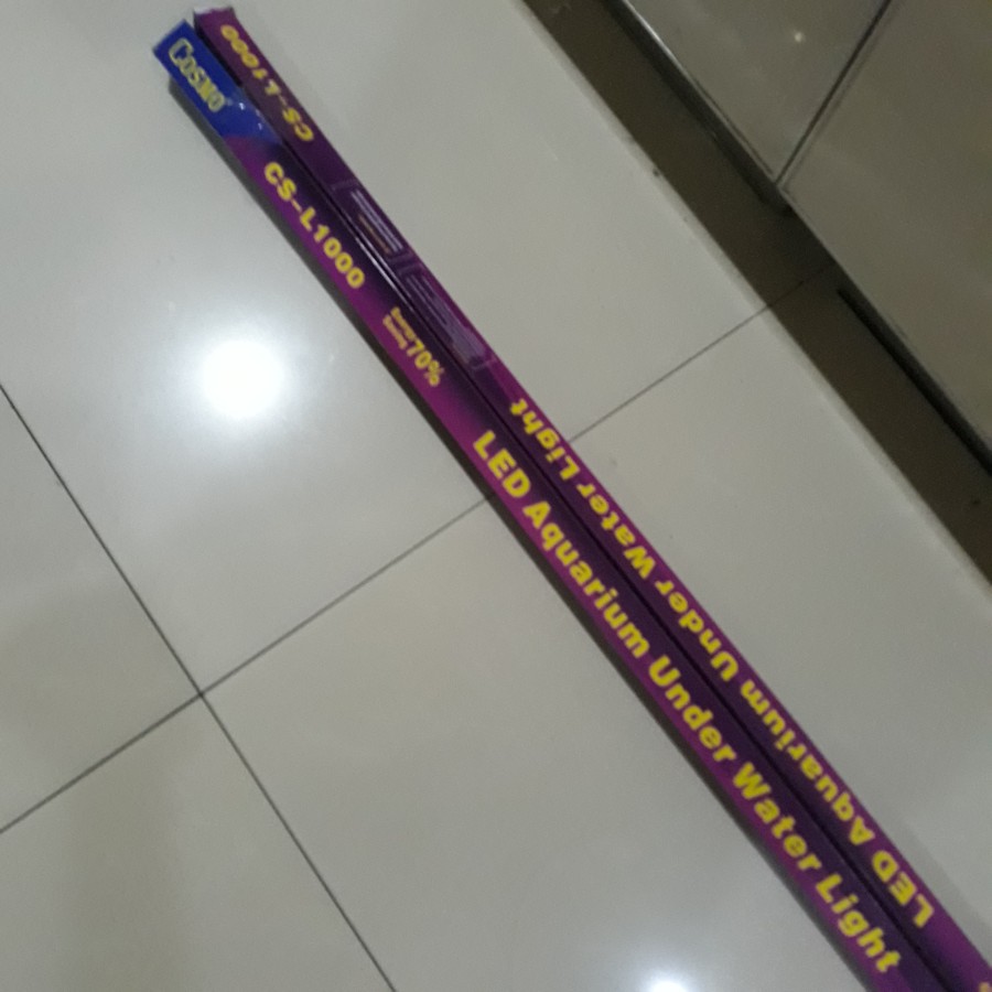 COSMO CSL 1000 LAMPU LED AQUARIUM 100CM WARNA PUTIH BIRU