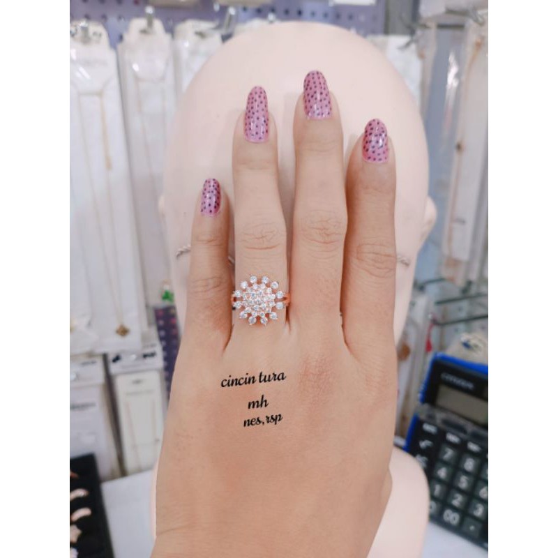 Bisa cod:Cincin Replika berlian,persis seperti asli,awet,tahan lama