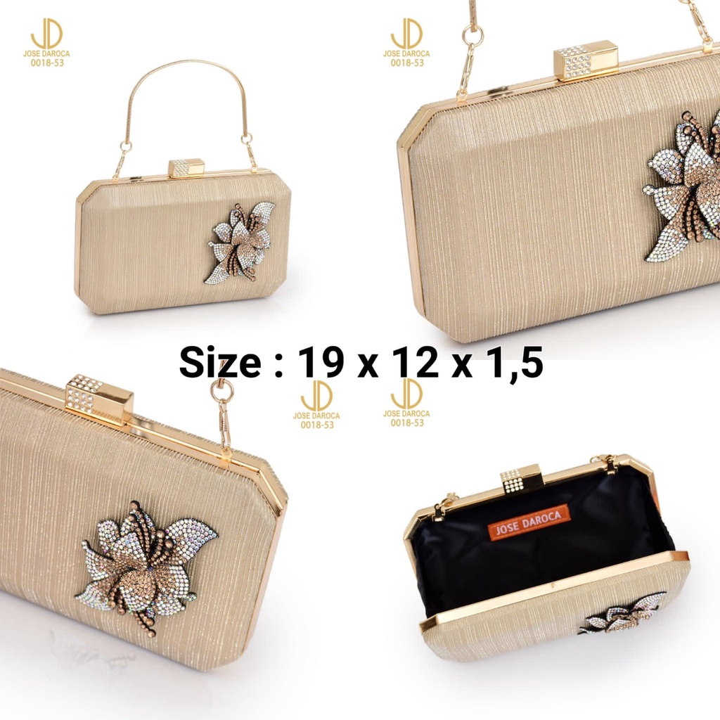 TAS PESRA ORIGINAL JOSE DAROCA CLUTCH ~ 0018-53 ~