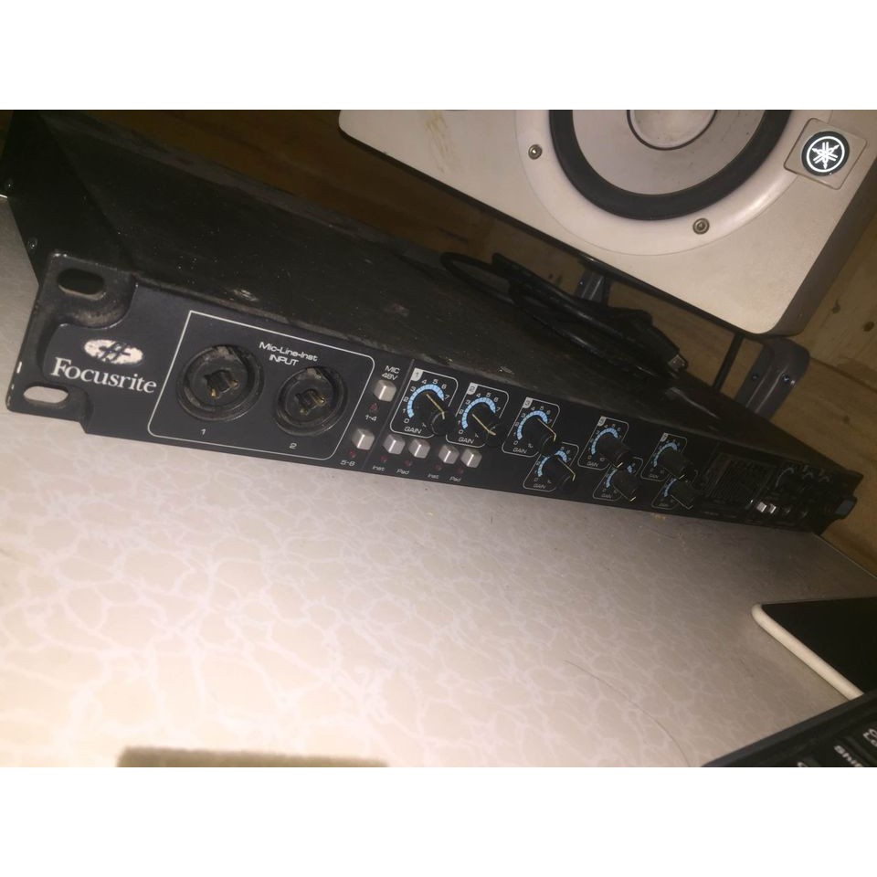 Soundcard Focusrite Saffire Pro 40 (8 channel) mantap
