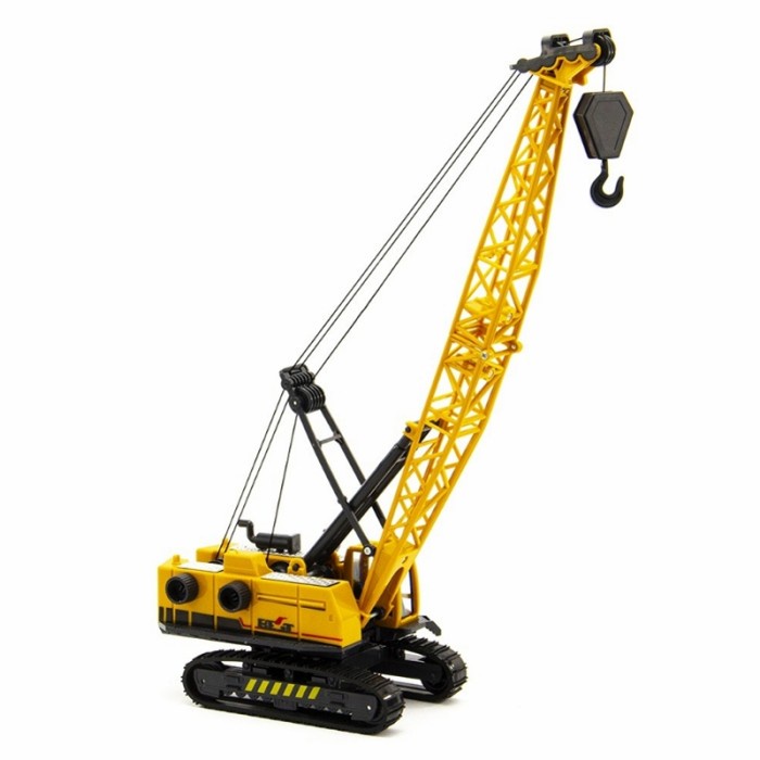 Cruzer Diecast Mobile Crane Truck Construction Truk Crane MURMER