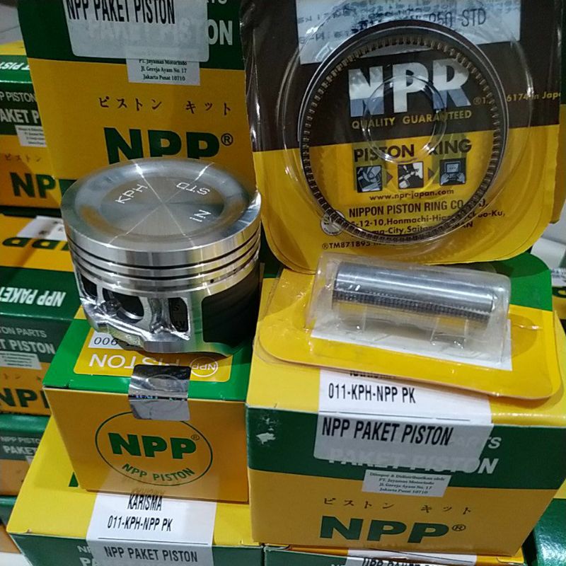 Piston kit seher kit karisma / kharisma, supra x 125 NPP