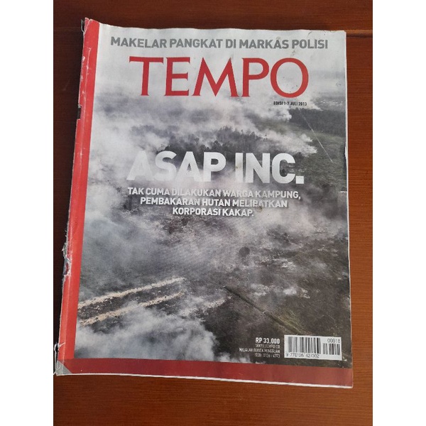 Majalah Mingguan Politik Tempo No.4218 Ed 1-7 JULI 2013 ( Bekas Original & Segel)