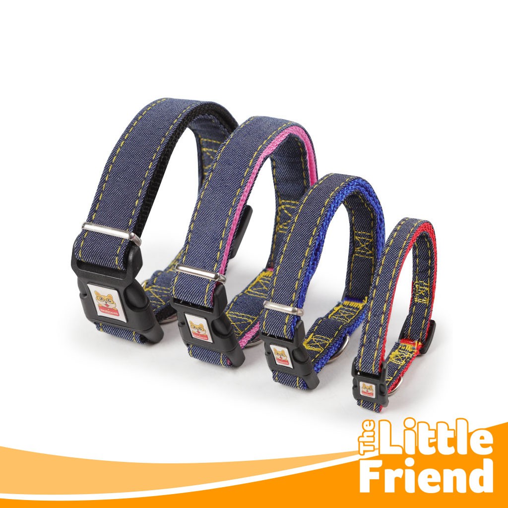 Tali Tuntun/Dog Leash/Rantai Hewan/Anjing Chest Strap Body Harness Jeans Denim Bahan Bagus