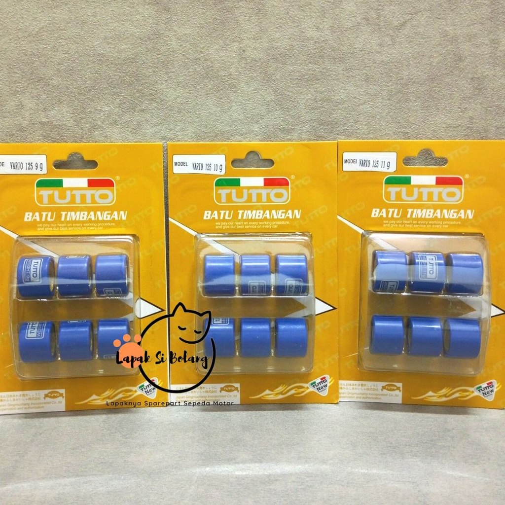 ROLLER RACING VARIO 125 FI VARIO 150 FI PCX PNP SPIN 125 WEIGHT VARIO 125 FI 8 9 10 11 PREMIUM TUTTO