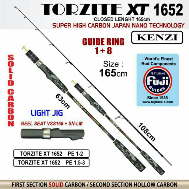 Joran Kenzi TORZITE XT 165 spinning FUJI