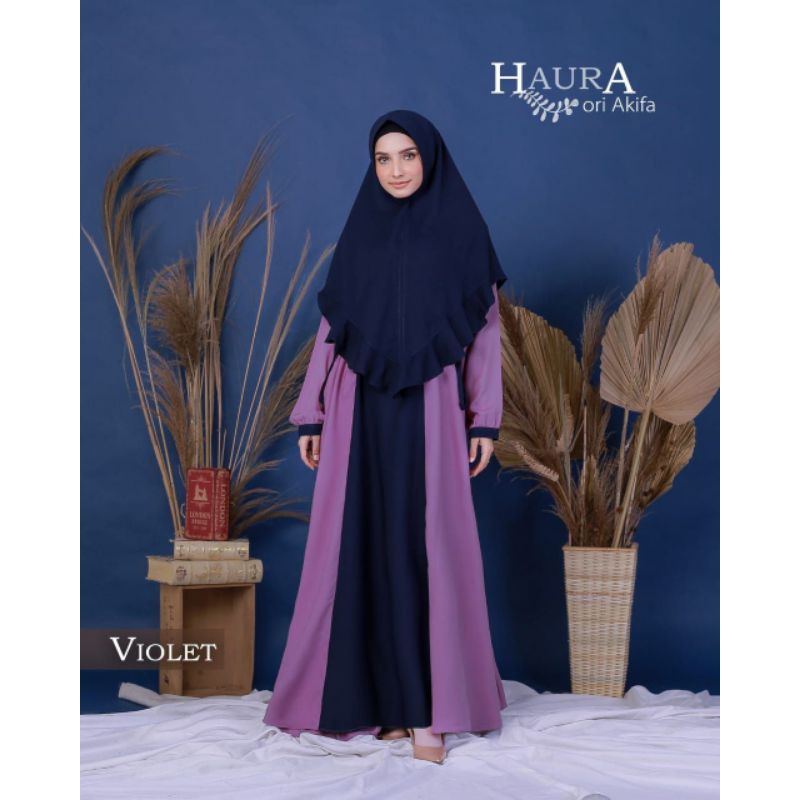 Gamis set haura original by Akifa